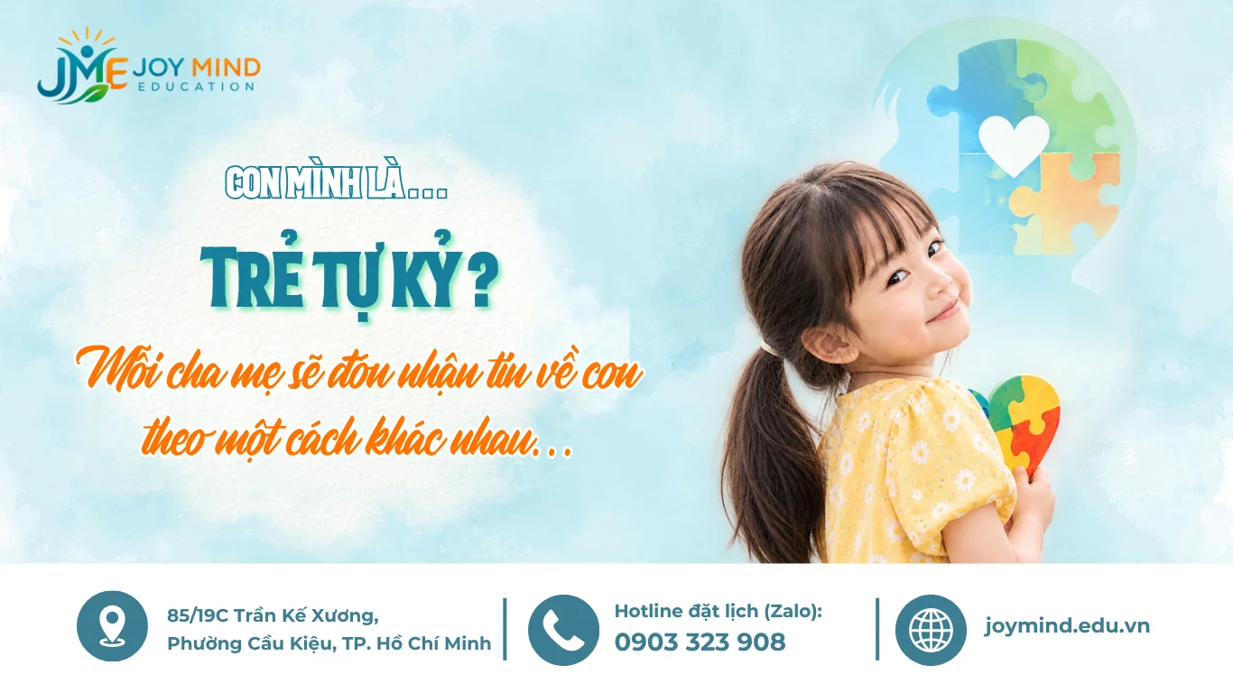 "Con mình là... Trẻ Tự Kỷ?"