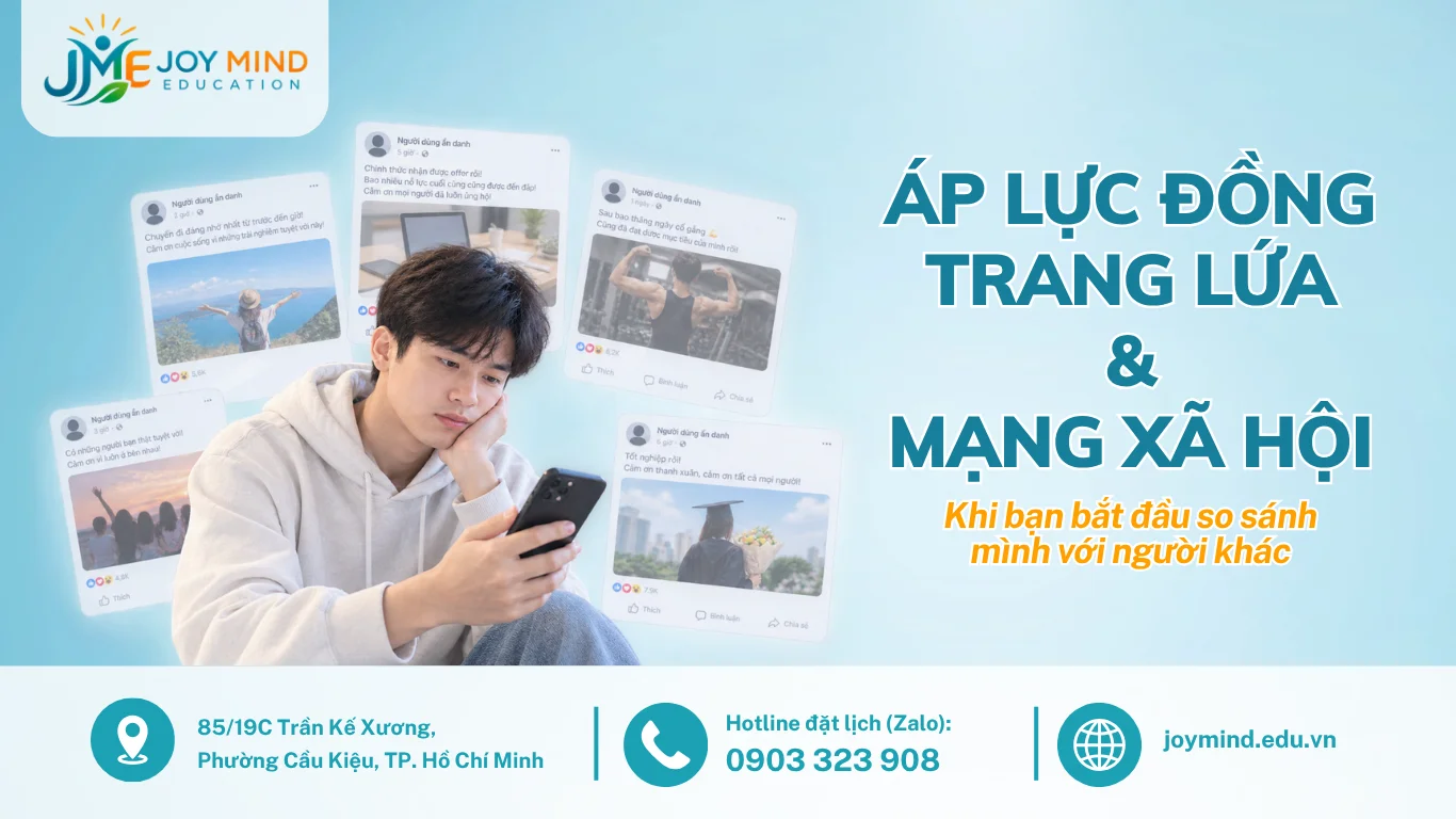 ÁP LỰC ĐỒNG TRANG LỨA VÀ MẠNG XÃ HỘI